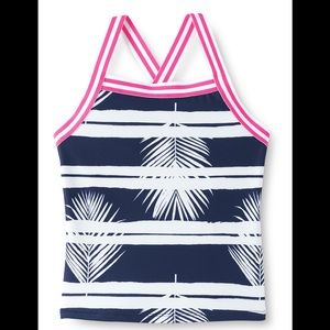 Girls Land's End end sport tankini and  2 bottoms